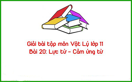 Giải bài tập môn Vật Lý lớp 11 Bài 20: Lực từ – Cảm ứng từ