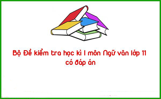 Bộ Đề kiểm tra học kì I môn Ngữ văn lớp 11 có đáp án