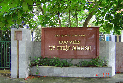 Điểm chuẩn Học viện Kỹ thuật quân sự năm 2016