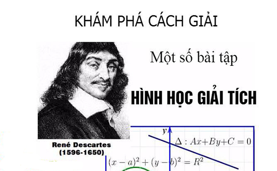 Hướng dẫn một số bài toán hình học giải tích trong mặt phẳng