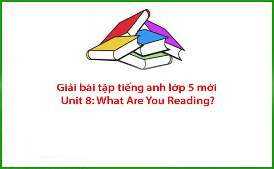 Giải bài tập tiếng anh lớp 5 mới Unit 8: What Are You Reading?