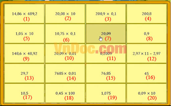 Đề thi Violympic Toán lớp 6 vòng 1 năm 2016 – 2017 có đáp án