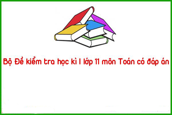 bo de kiem tra hoc ki i lop 11 mon toan co dap an