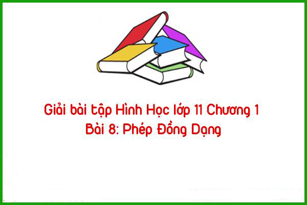 giai bai tap hinh hoc lop 11 chuong 1 bai 8 phep dong dang