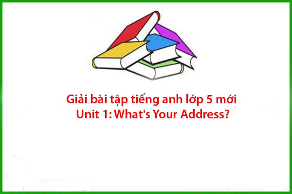giai bai tap tieng anh lop 5 moi unit 1 whats your address